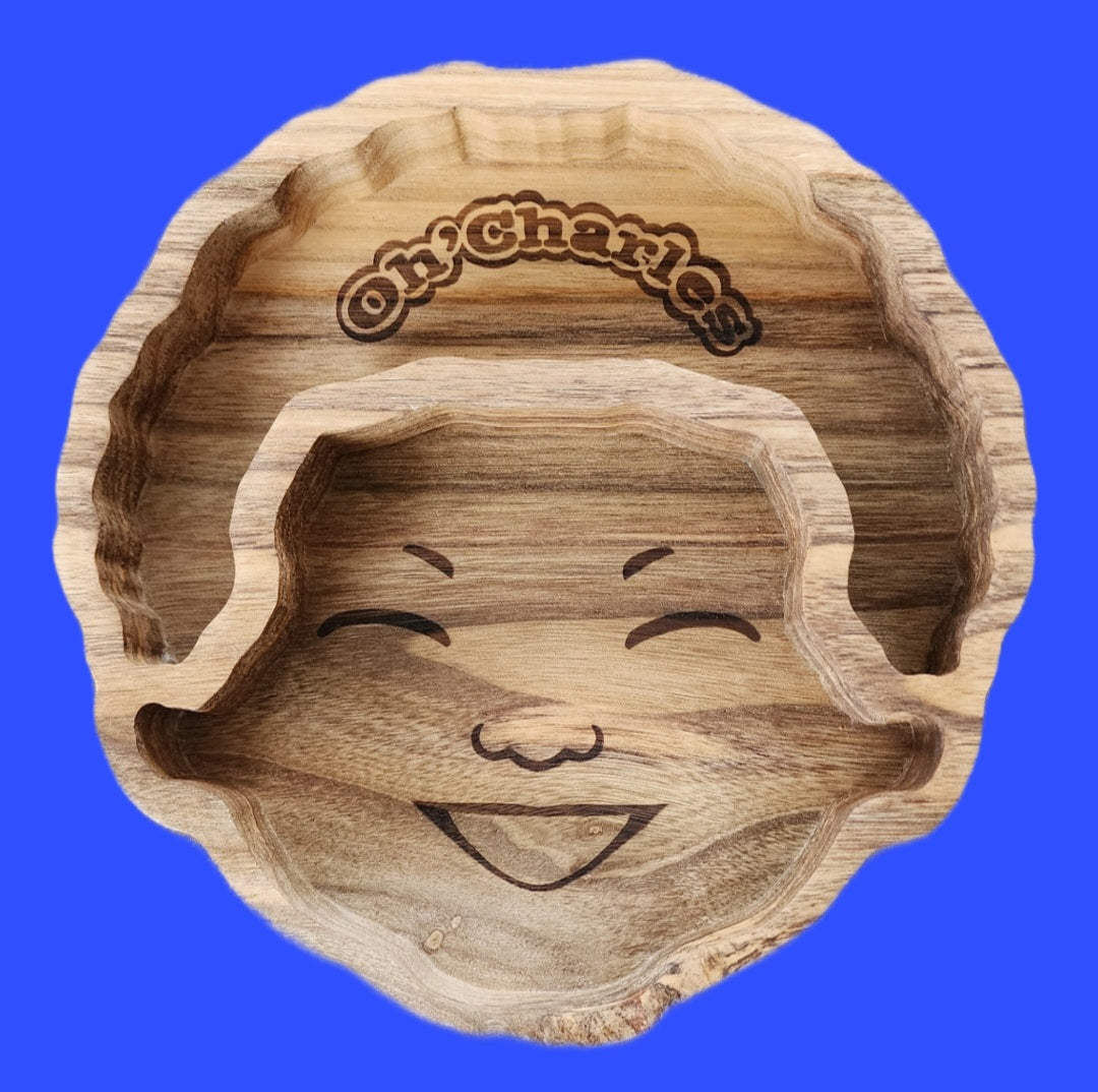 Oh Charles Custom Wood Plate